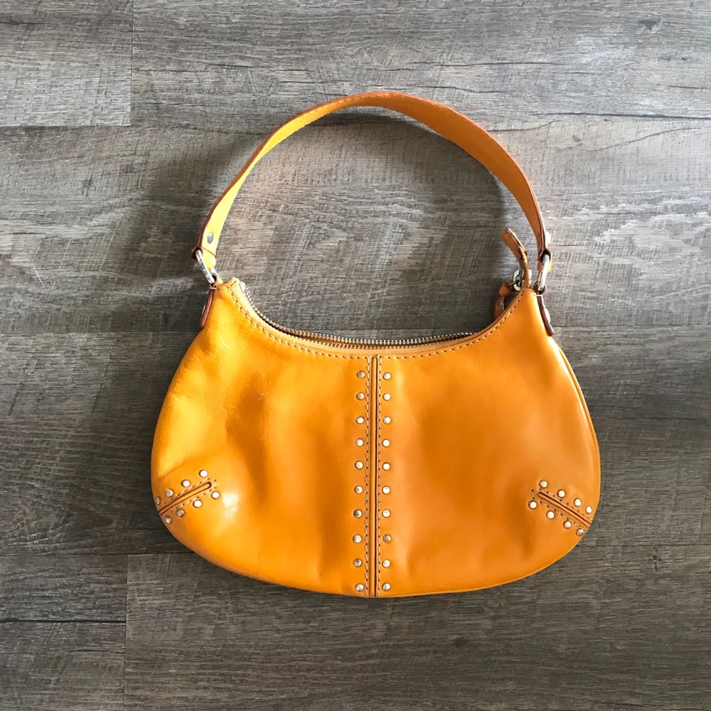 Michael Kors Orange Studded Purse